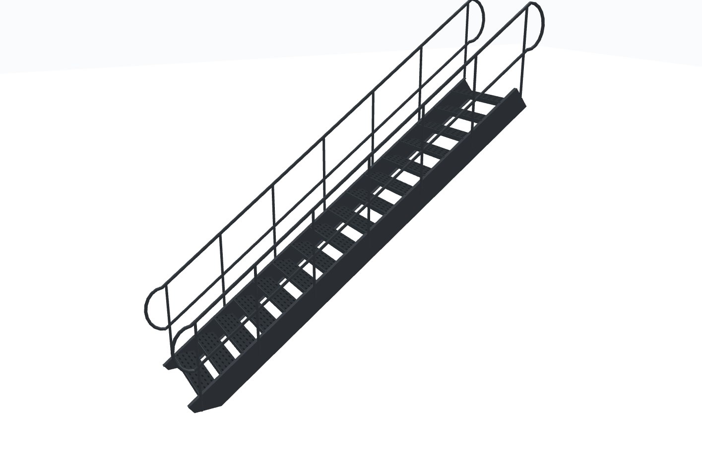 Industrial stairs
